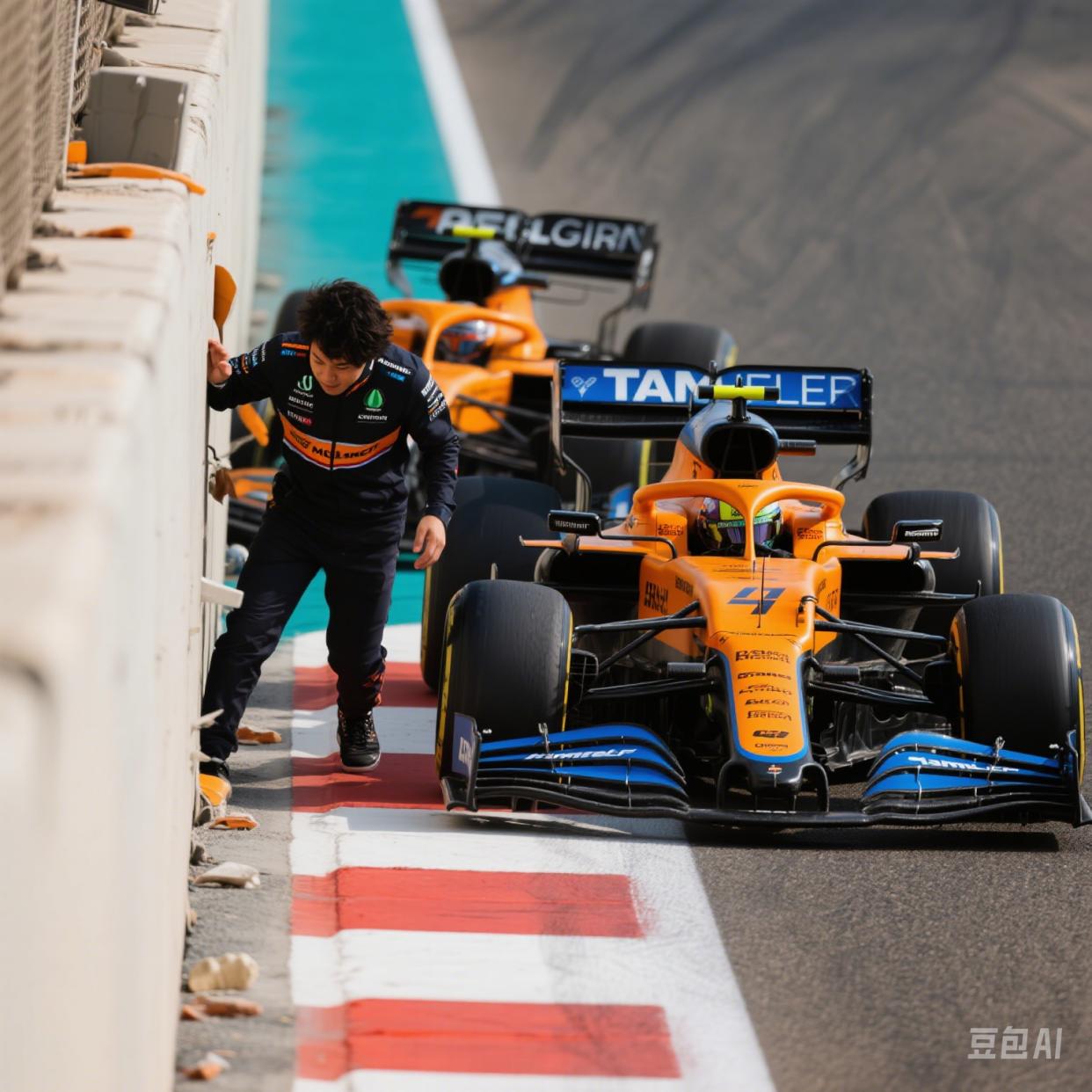 关于迈凯伦鏖战红牛二队，汉密尔顿惊艳四座的信息